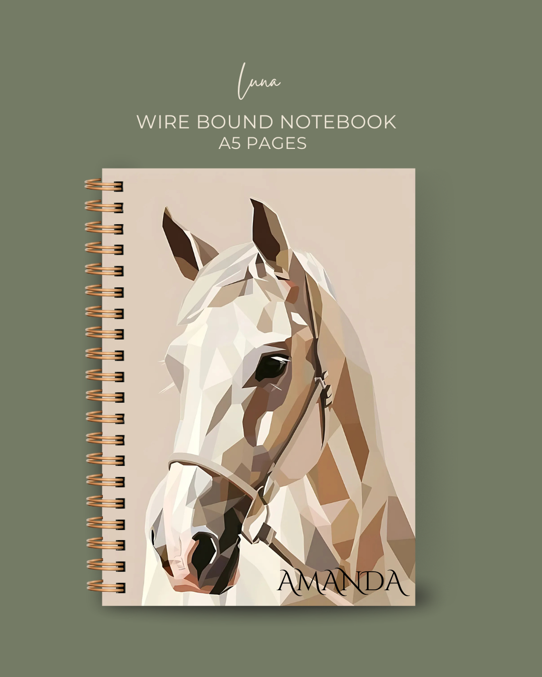 Luna (Horse) Notebook