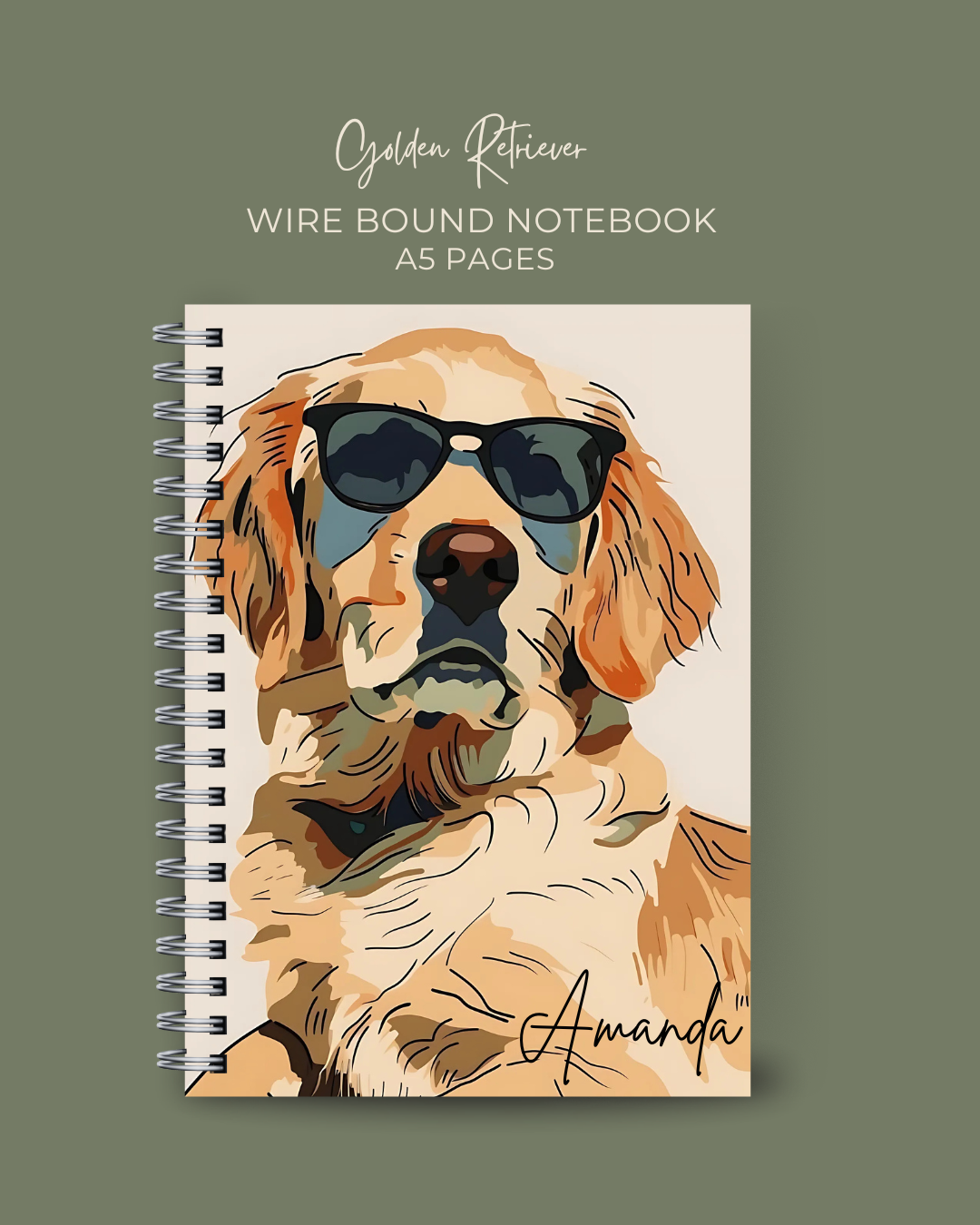 Golden Retriever Notebook