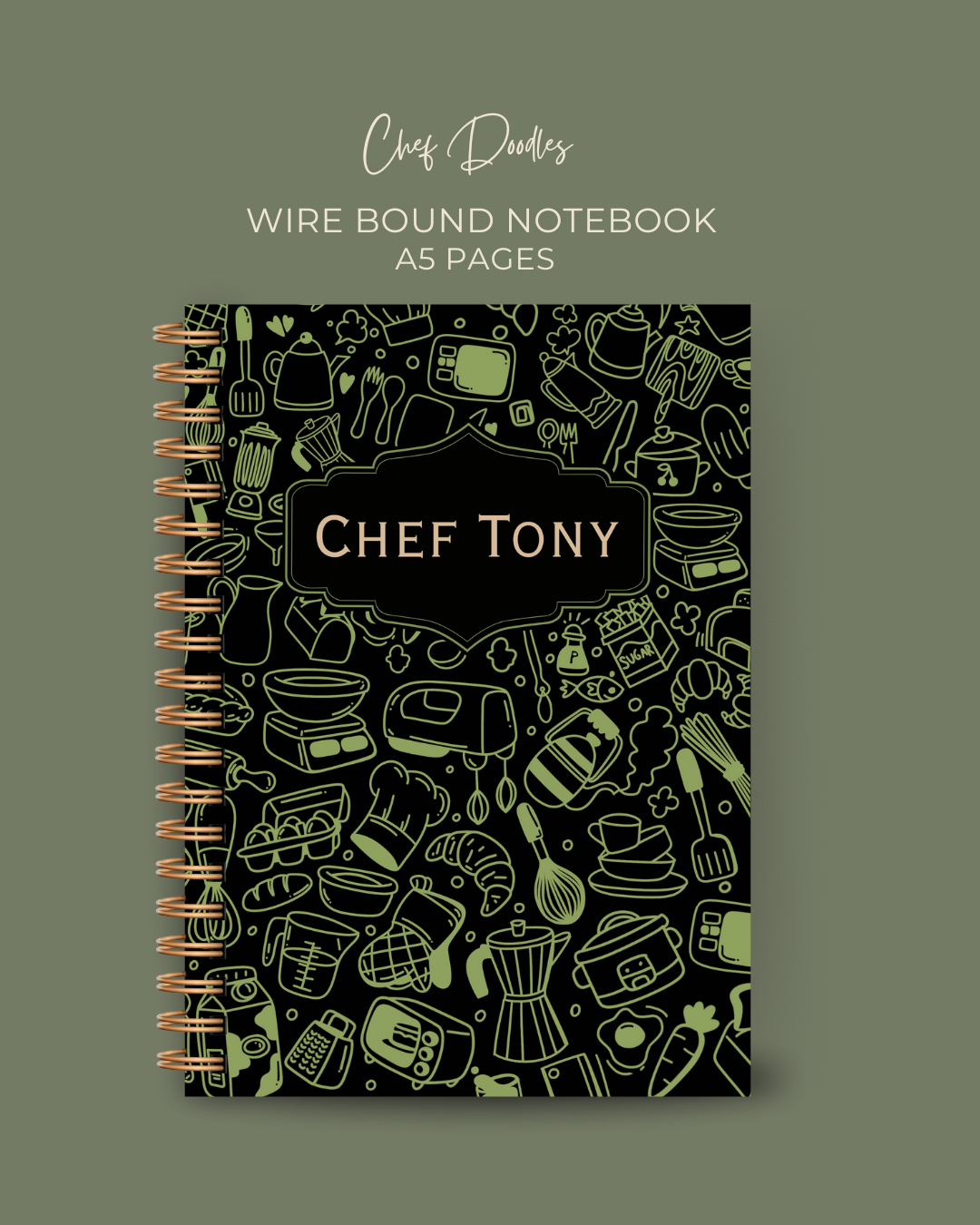 Chef Doodles Notebook