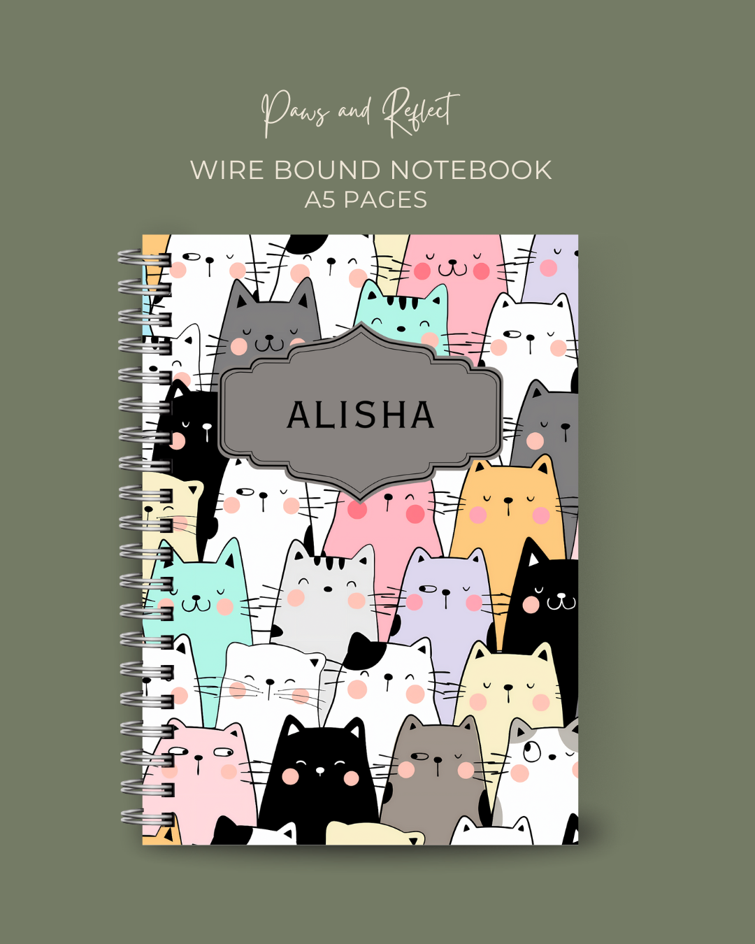 Paws and reflect Notebook
