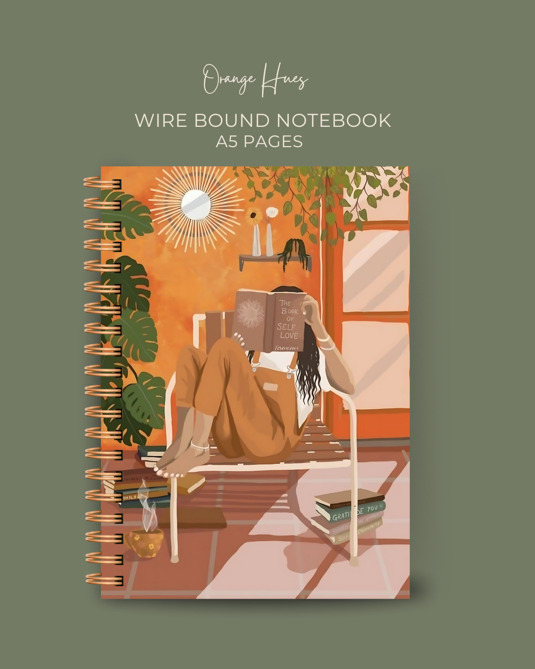 Orange Hues Notebook