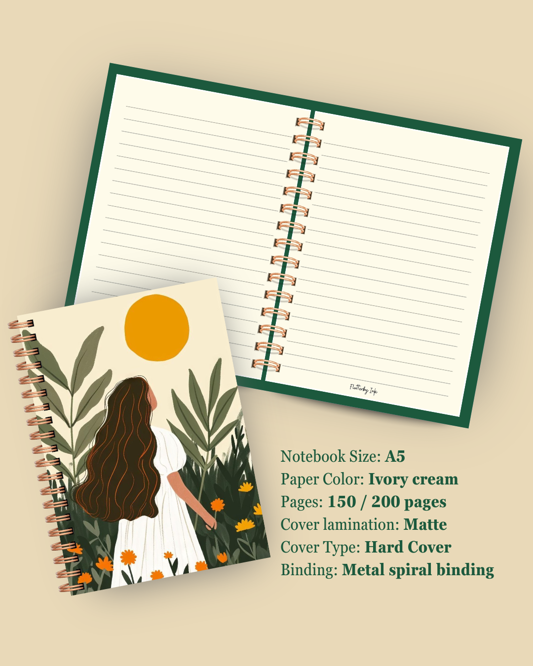 Sunset Breeze Notebook