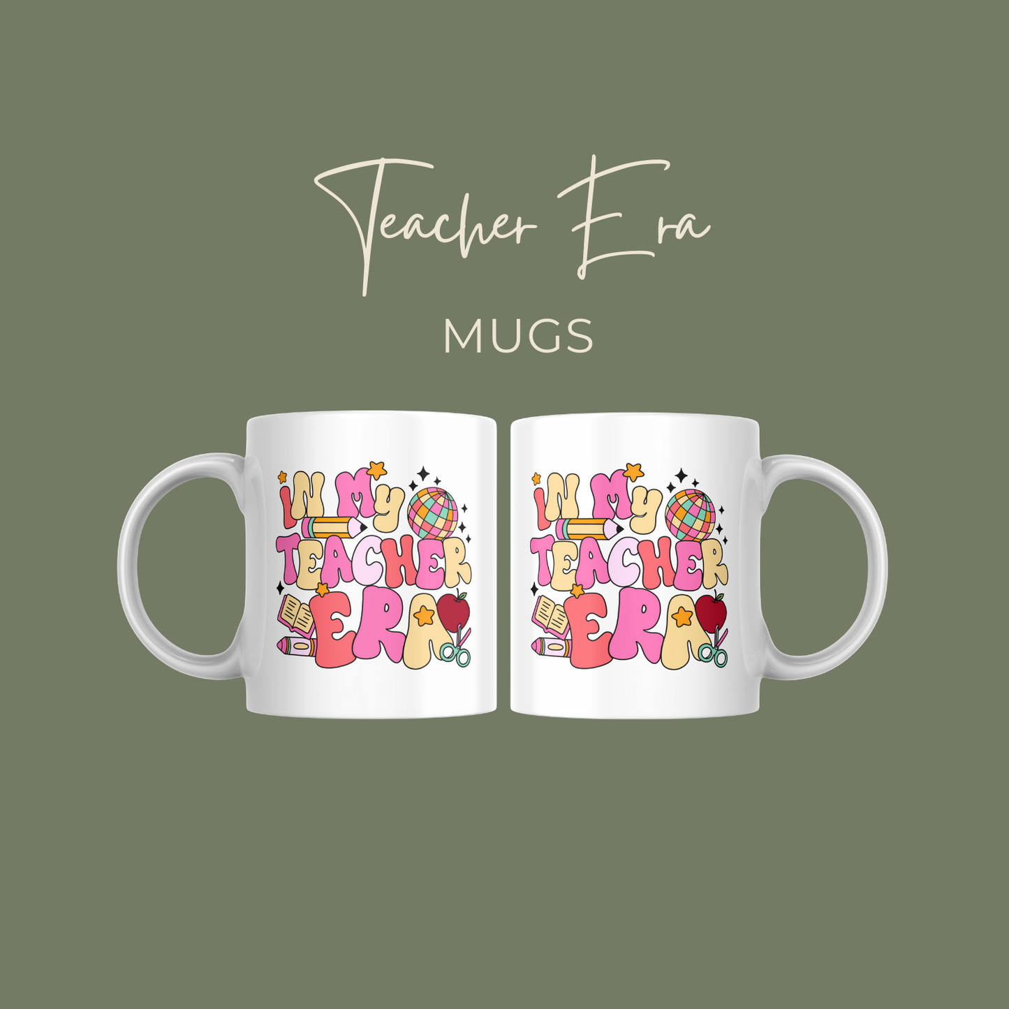 Teacher Era Mug