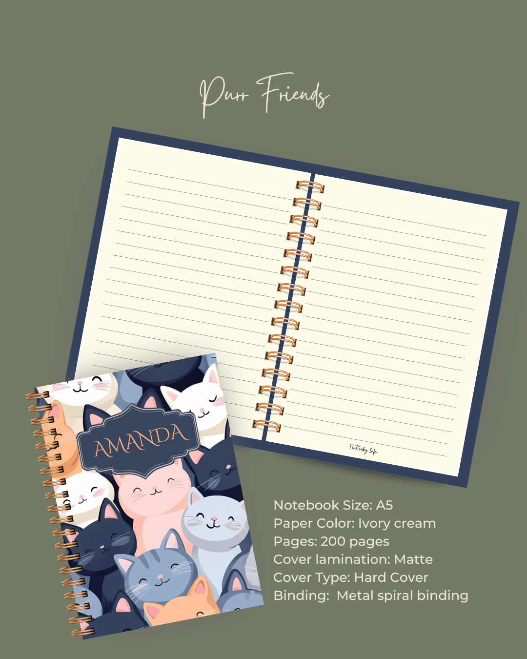 Purr Friends Notebook