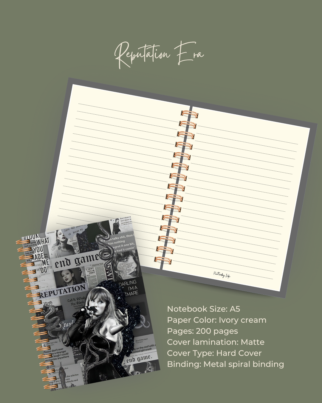 Reputation Era Notebook