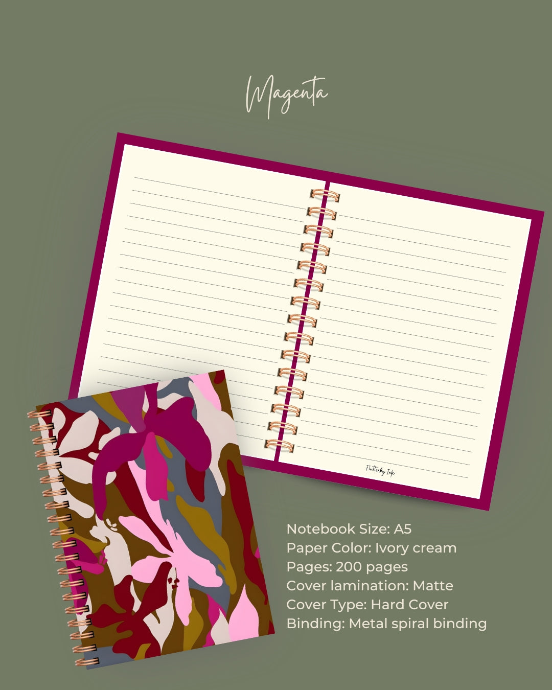 Magenta Notebook