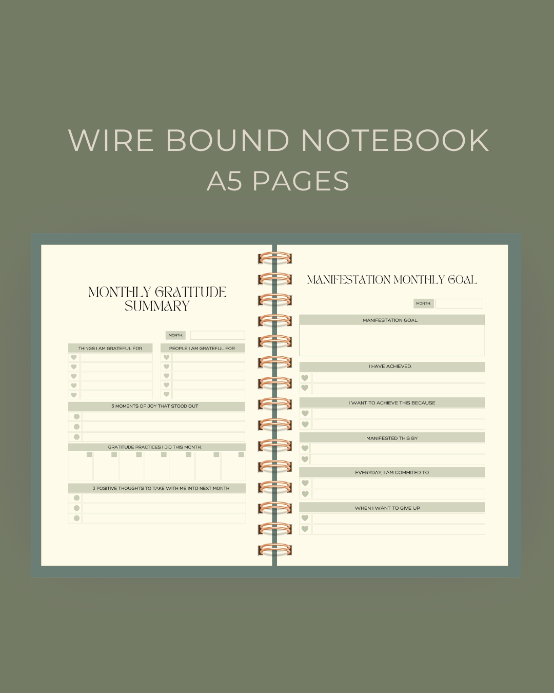 Manifestation Planner