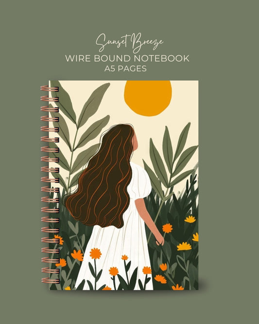 Sunset Breeze Notebook