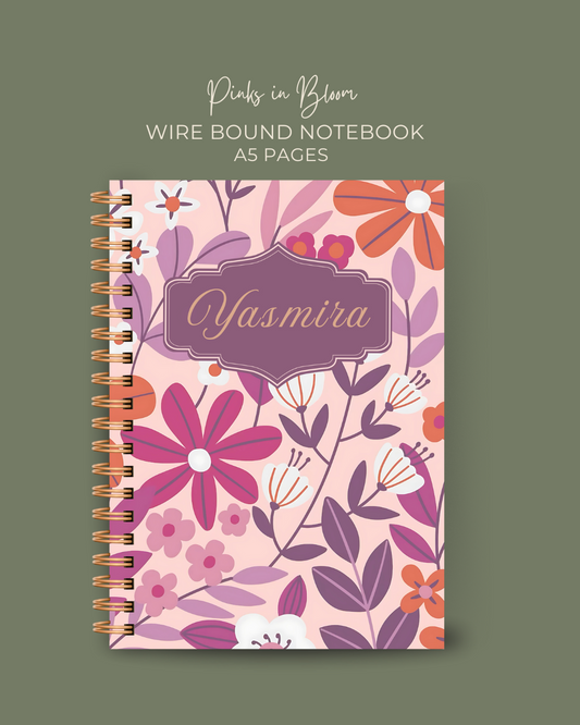 Pinks in Bloom Notebook