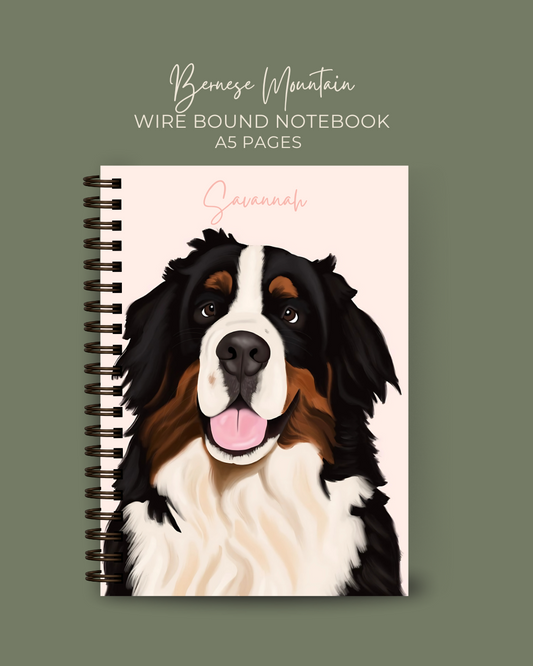 Bernese Mountain Notebook