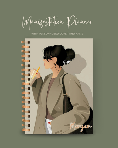 Coffee Vibes Manifestation Planner