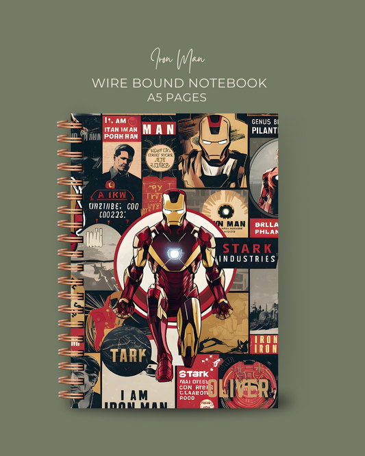 Iron Man Notebook