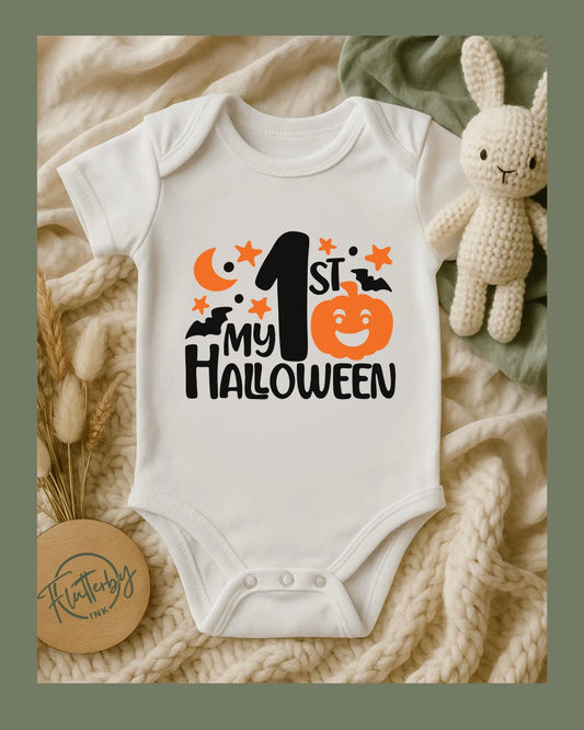My 1st Halloween Baby Onesie