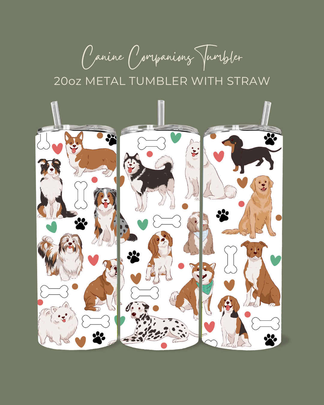 Canine Companions Tumbler