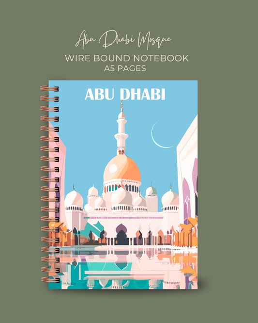 Abu Dhabi Mosque Notebook