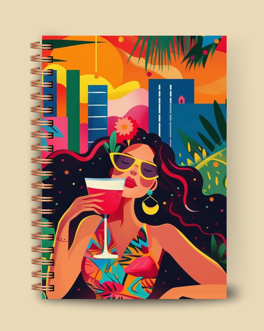 Vibrant Night Notebook