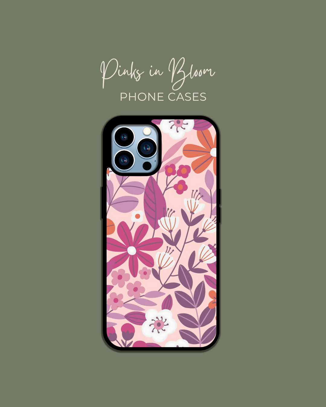 Pinks in Bloom Phone Case