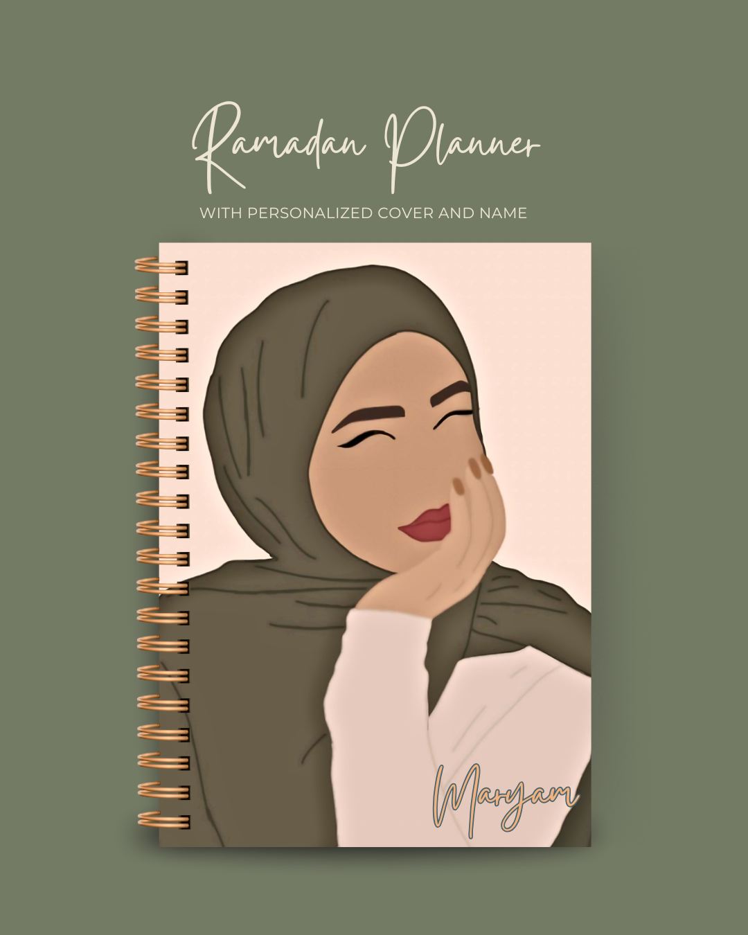 Peaceful Reflection Ramadan Planner