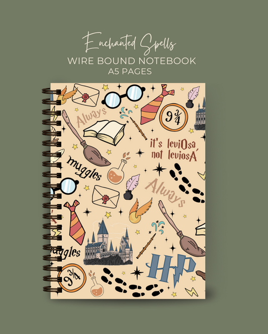 Harry Potter Enchanted Spells Notebook