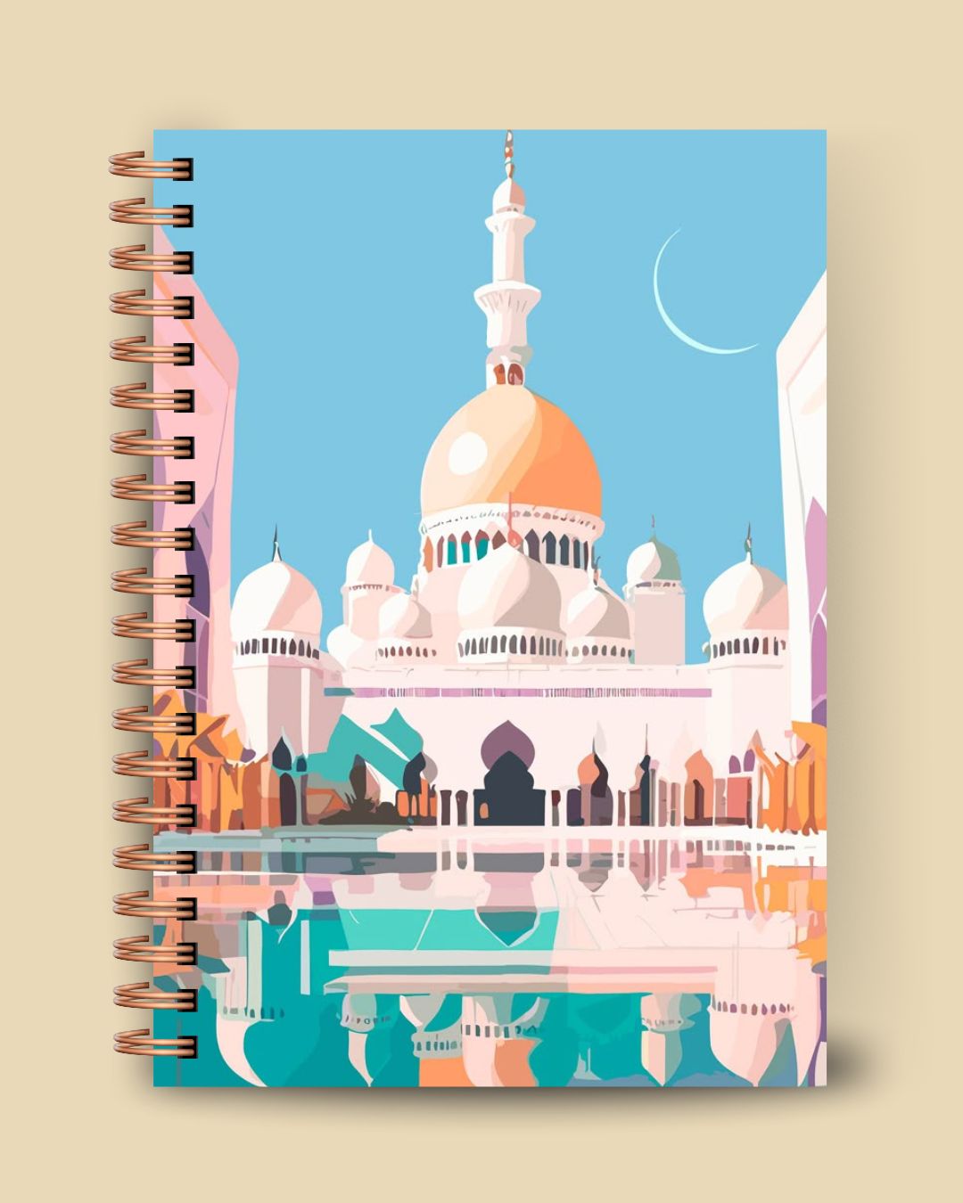 Abu Dhabi Mosque Notebook