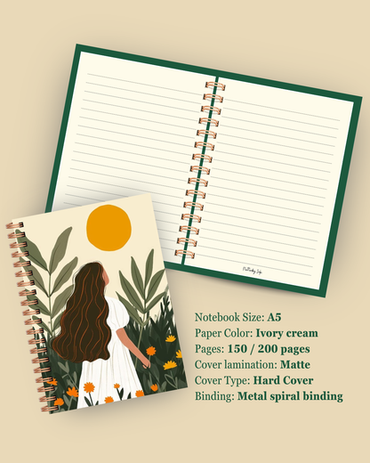 Sunset Breeze Notebook