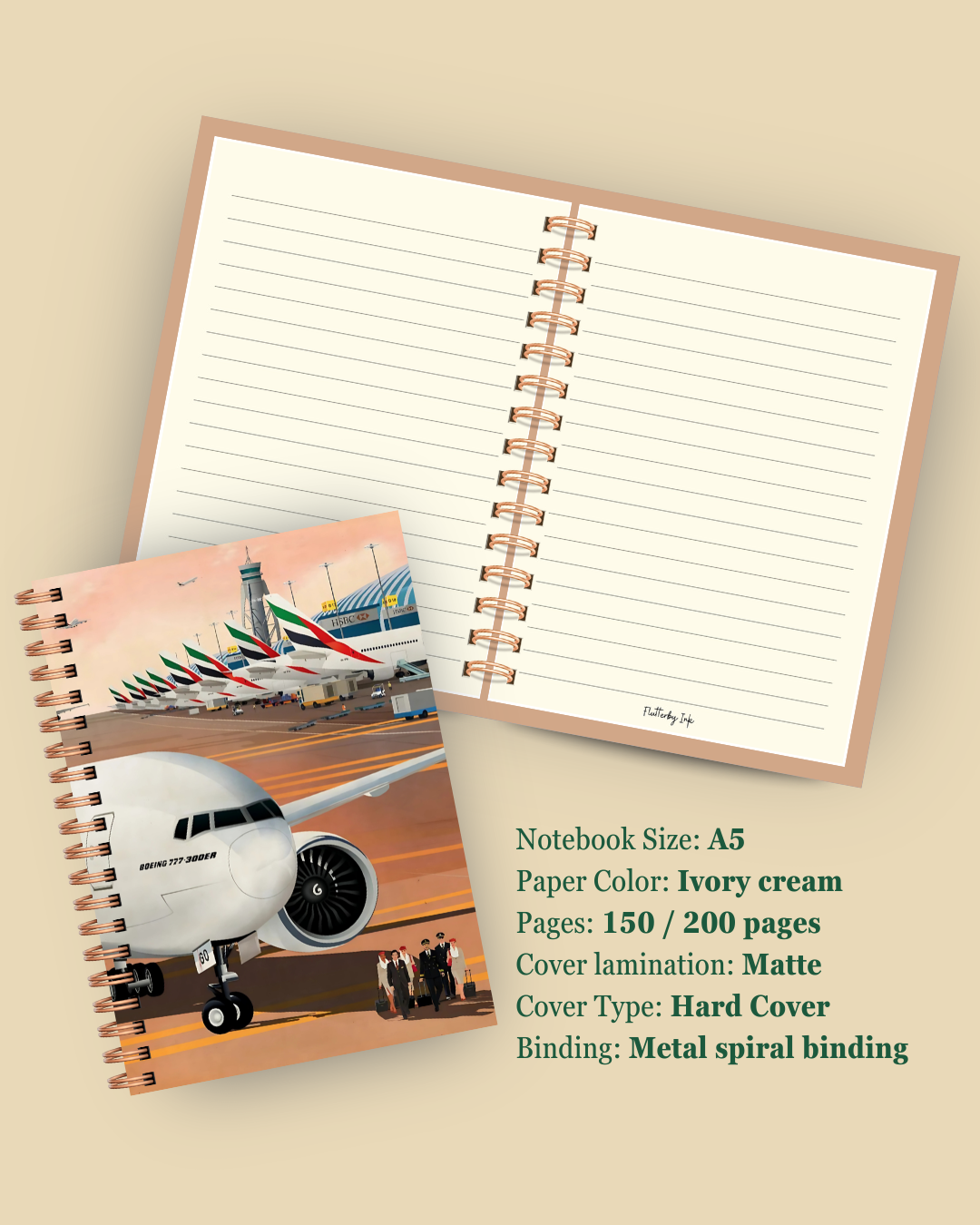 Soar to New Heights Notebook