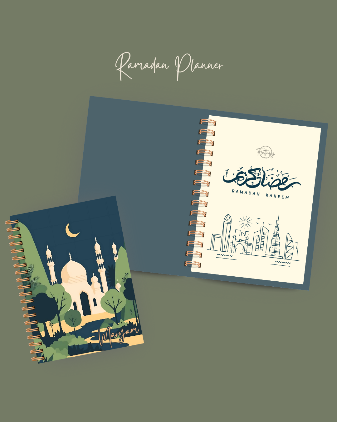 Moonlit Mosque Ramadan Planner