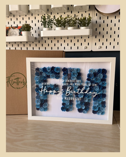 2 Letter / Number Frame - 30x40cm