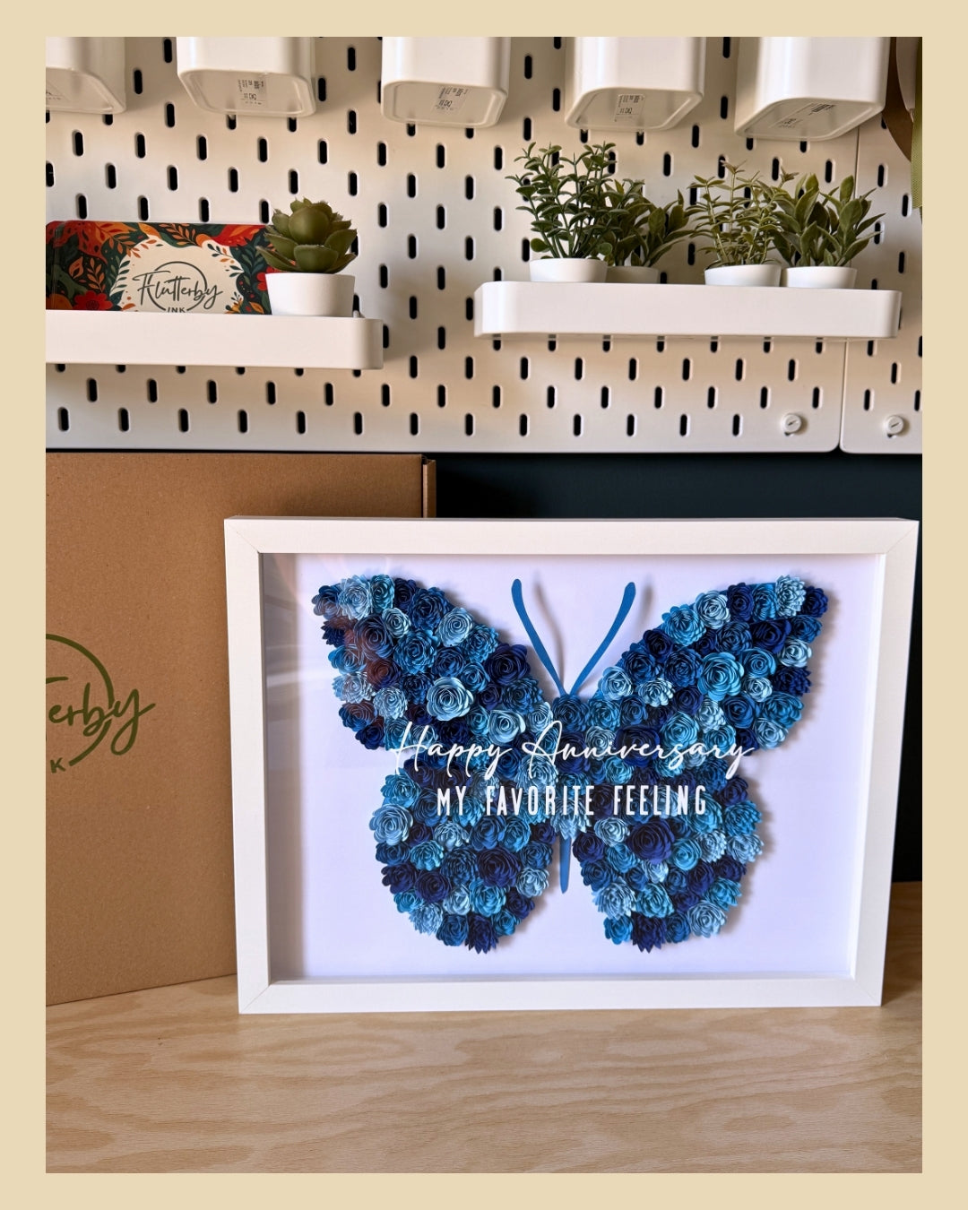 Butterfly Frame - 30x40cm