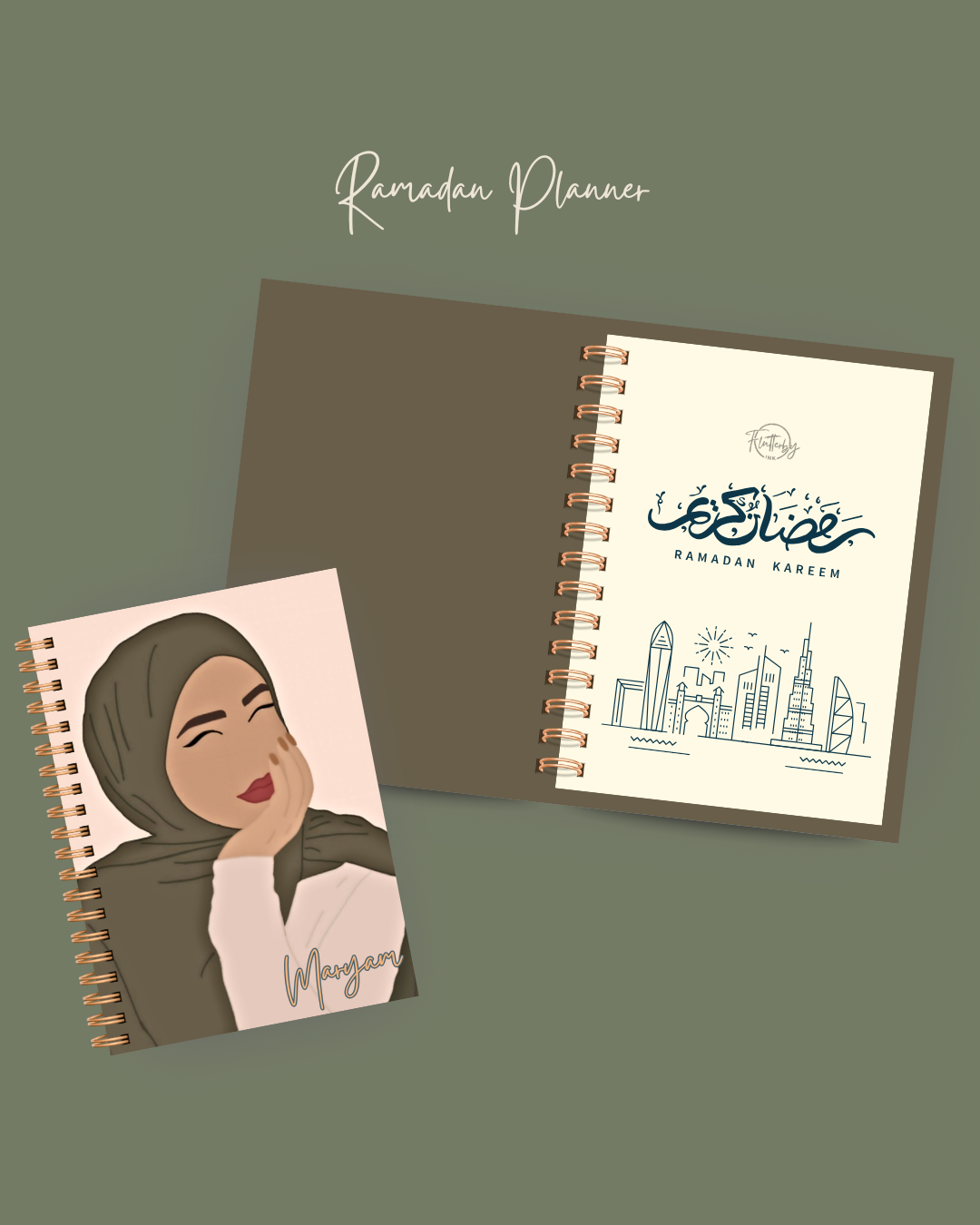 Peaceful Reflection Ramadan Planner