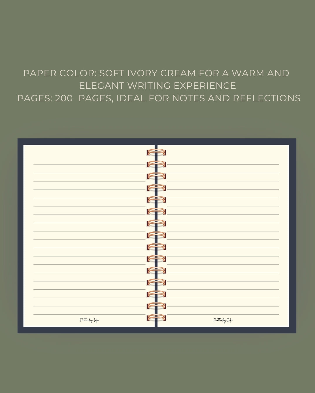 Serenade of Stillness Notebook