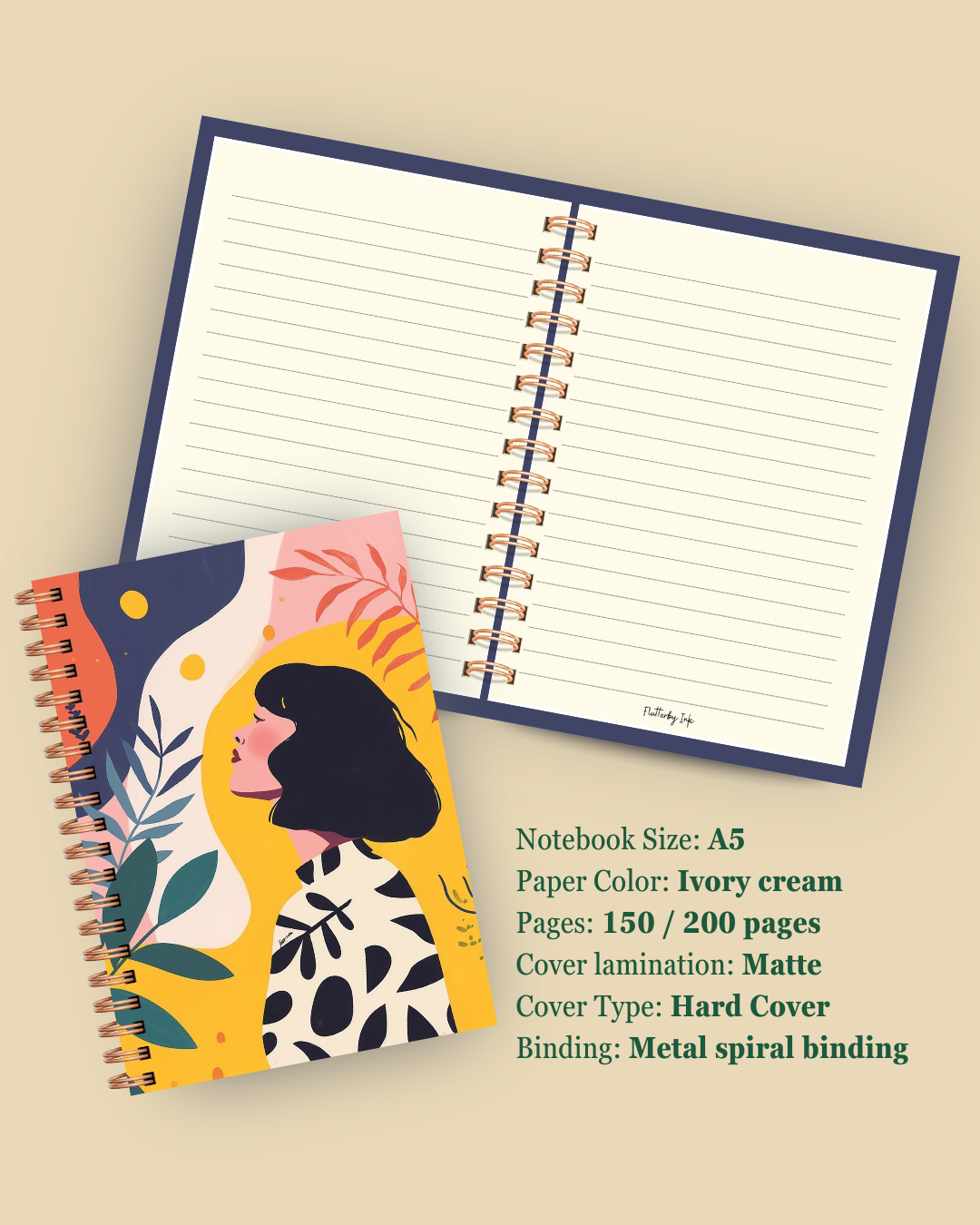 Serenade of Stillness Notebook