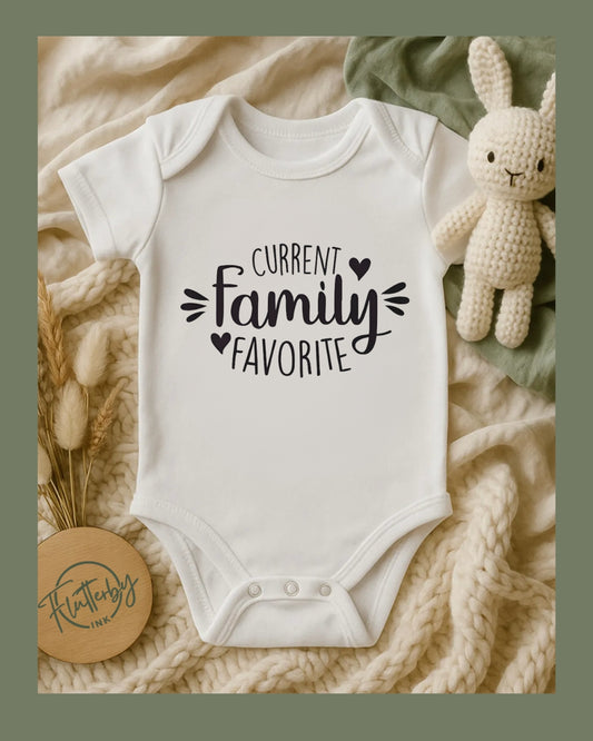 Current Family Favorite Baby Onesie