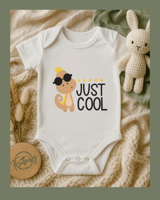 Just Cool Baby Onesie