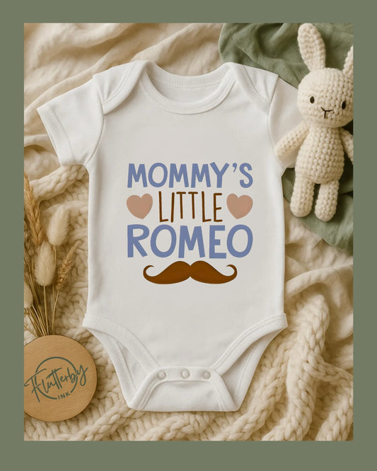 Mummy's Little Romeo Baby Onesie