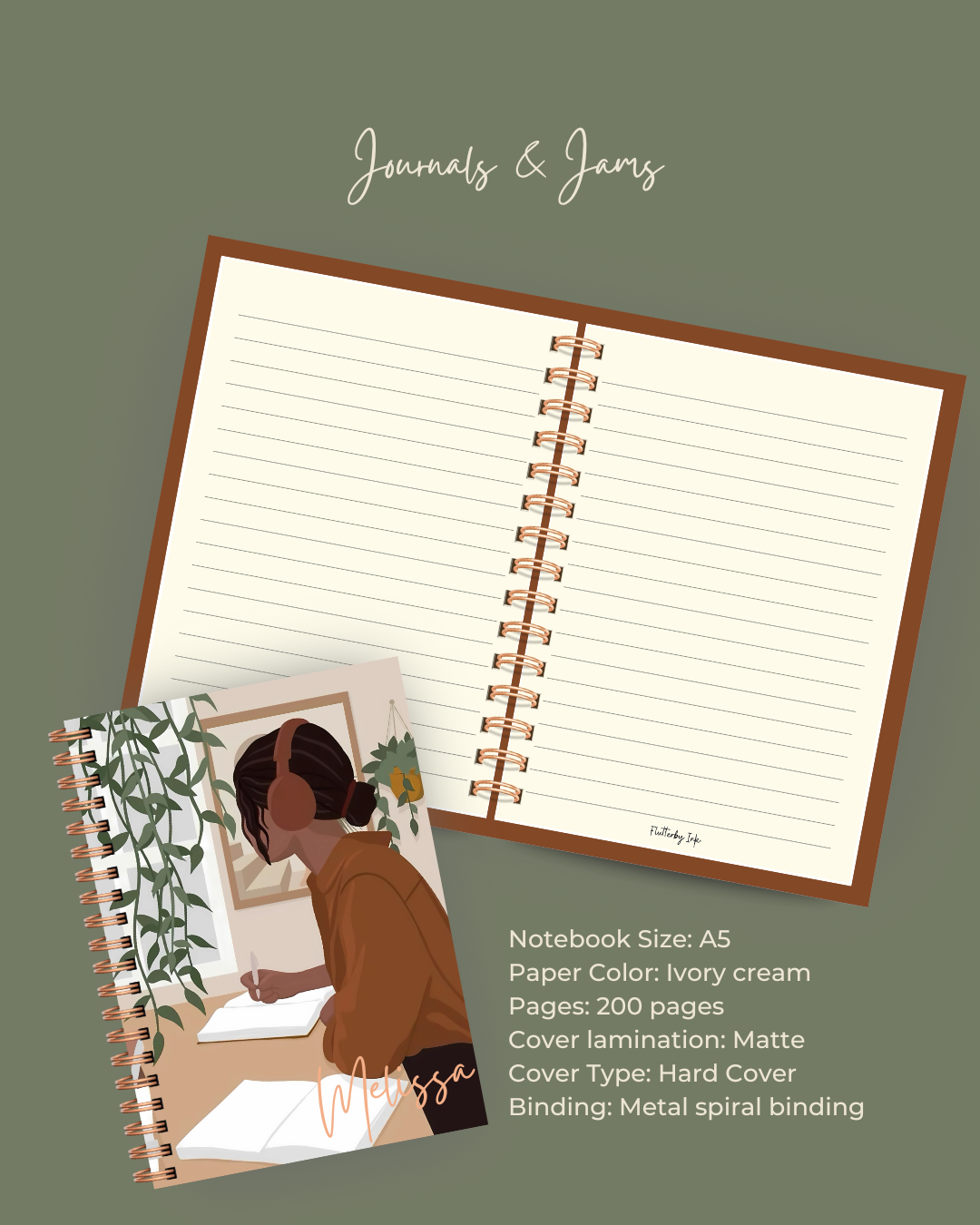 Journals & Jams Notebook