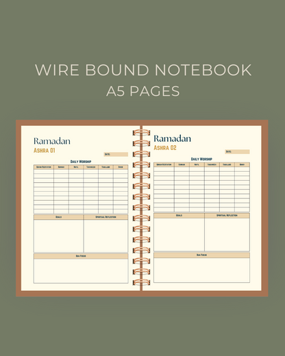 Dessert Journey Ramadan Planner