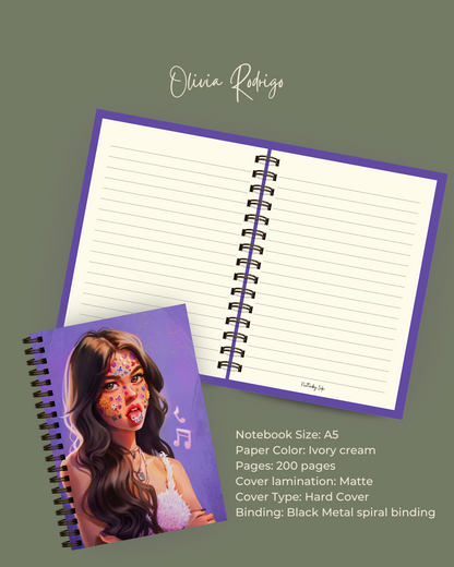 Olivia Rodrigo Notebook