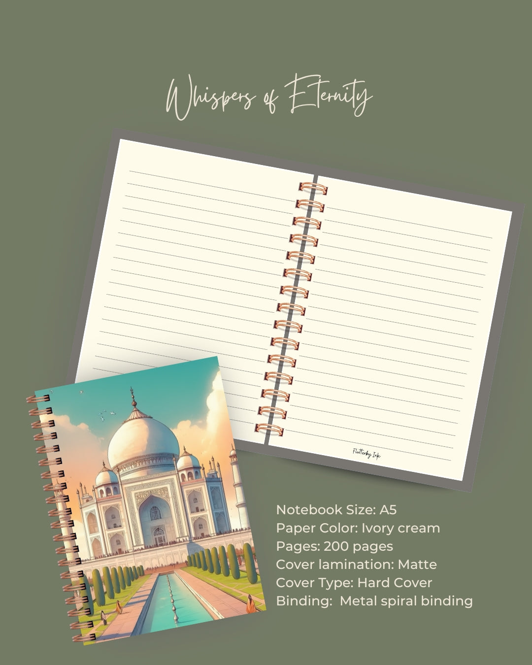 Whispers of Eternity Notebook