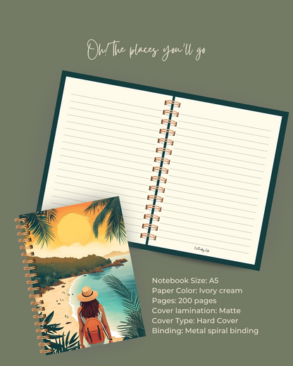 The places you’ll go! Notebook