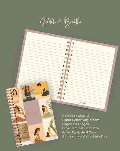 Stretch & Breathe Notebook
