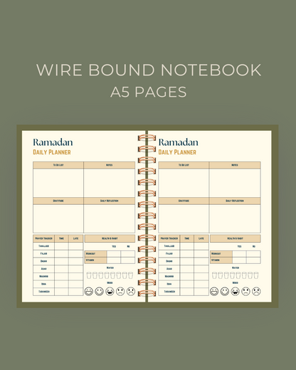 Spiritual Reflection Ramadan Planner