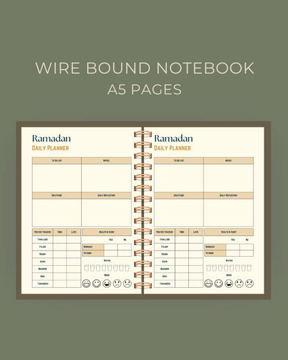 Peaceful Reflection Ramadan Planner