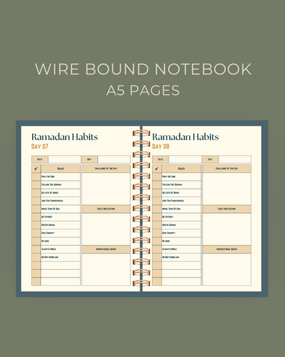 Moonlit Mosque Ramadan Planner