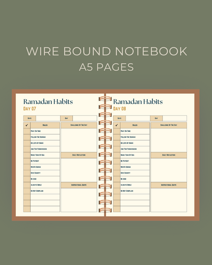 Dessert Journey Ramadan Planner