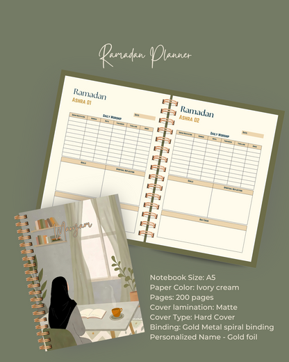 Spiritual Reflection Ramadan Planner