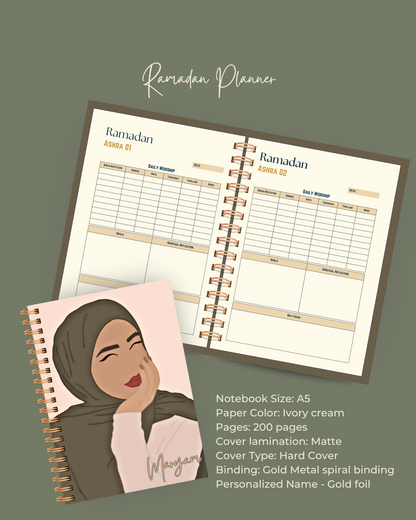 Peaceful Reflection Ramadan Planner